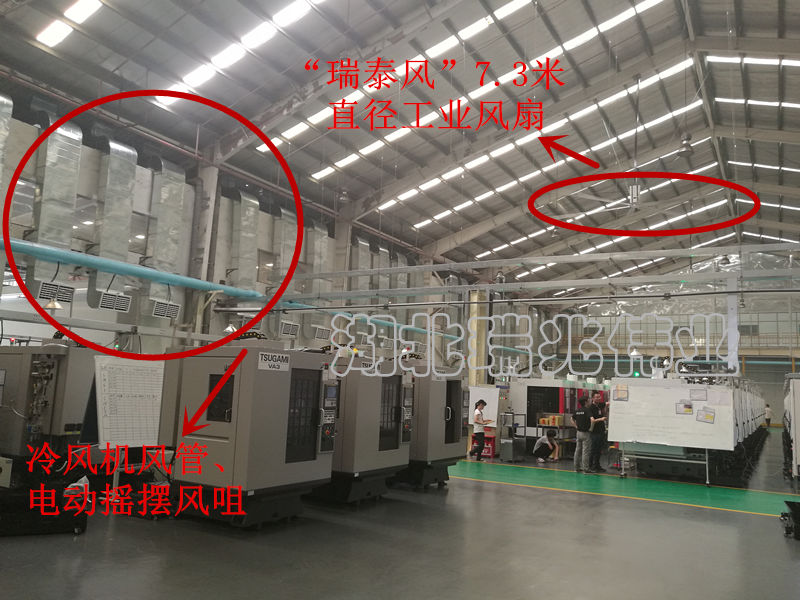 扇機(jī)組合，大型建筑室內(nèi)空間制冷的首選