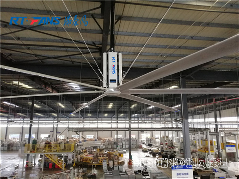 廠房降溫使用工業(yè)風(fēng)扇給你不一樣的夏天！